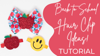 Back to School Hair Clip Ideas! + Tutorial