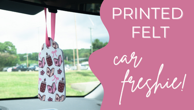 Felt Car Freshie Tutorial