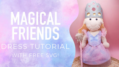 Wickedly Magical Doll Dress Tutorial