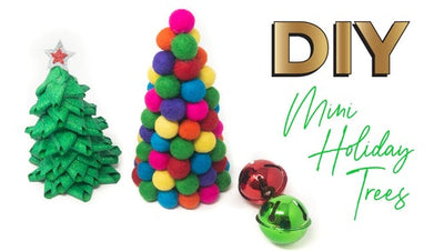 DIY Mini Holiday Trees