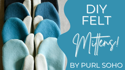 DIY Felt Mittens