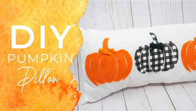DIY Pumpkin Pillow