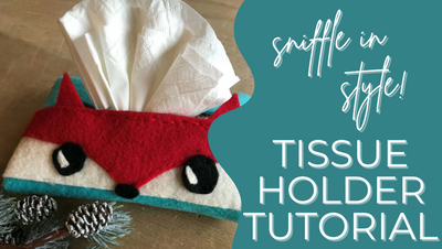 DIY Fox Tissue Holder