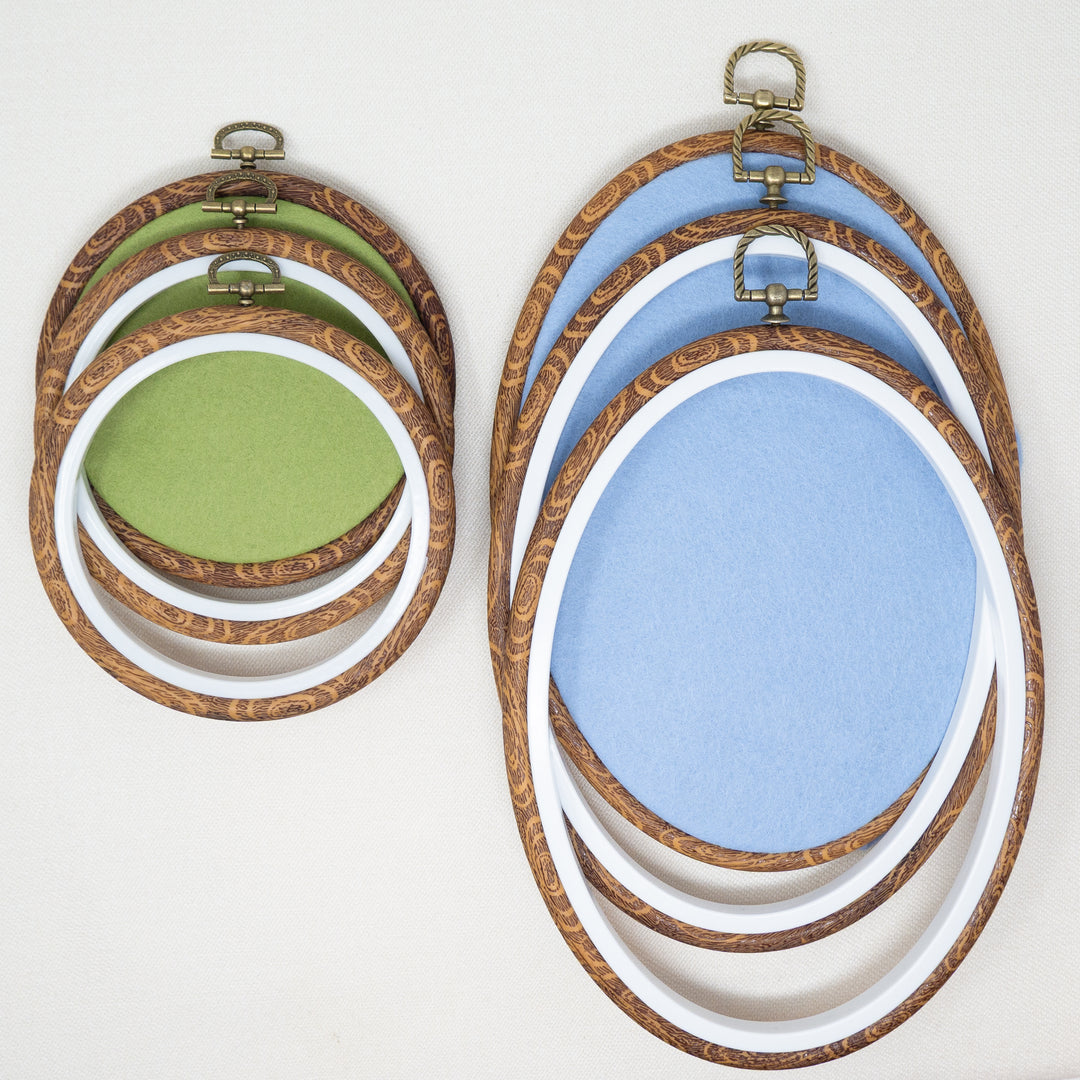 Embroidery Hoops – Over The River Felt
