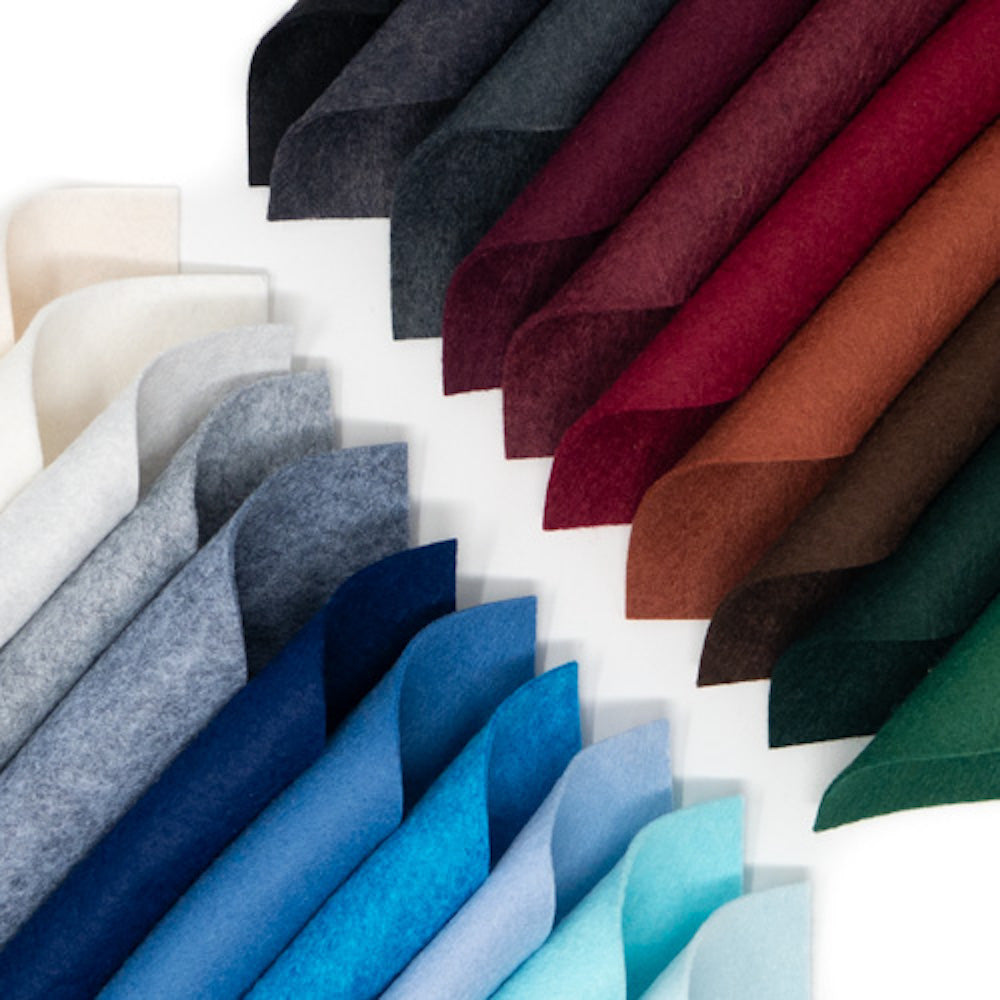 Felt Collection WOOL BLEND FELT COLLECTIONS – Over The River Felt